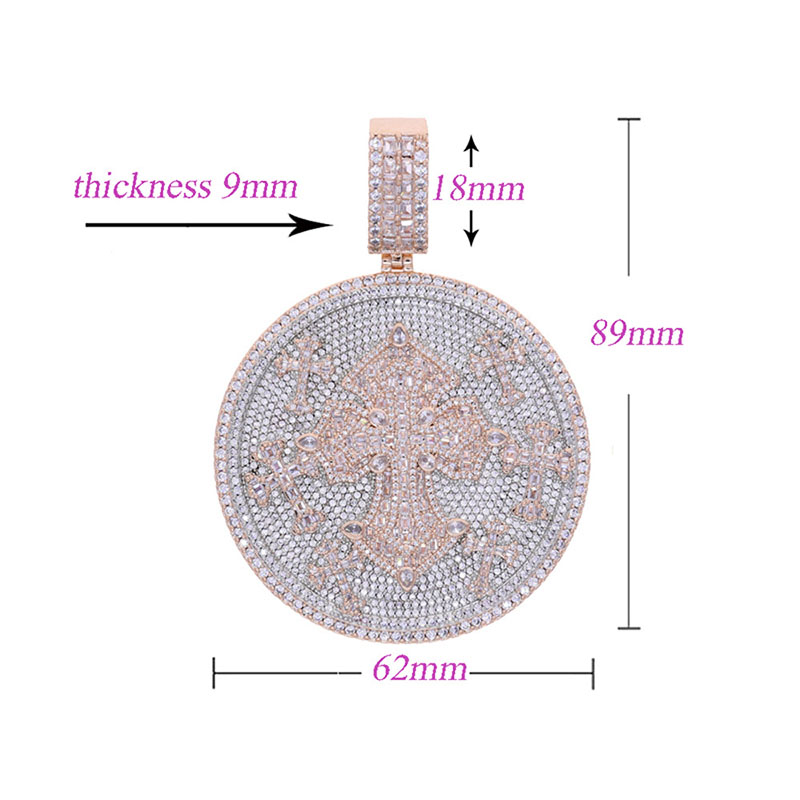 Cuban Link Chain 12Mm - Colar Masculino Hip Hop Bling Iced