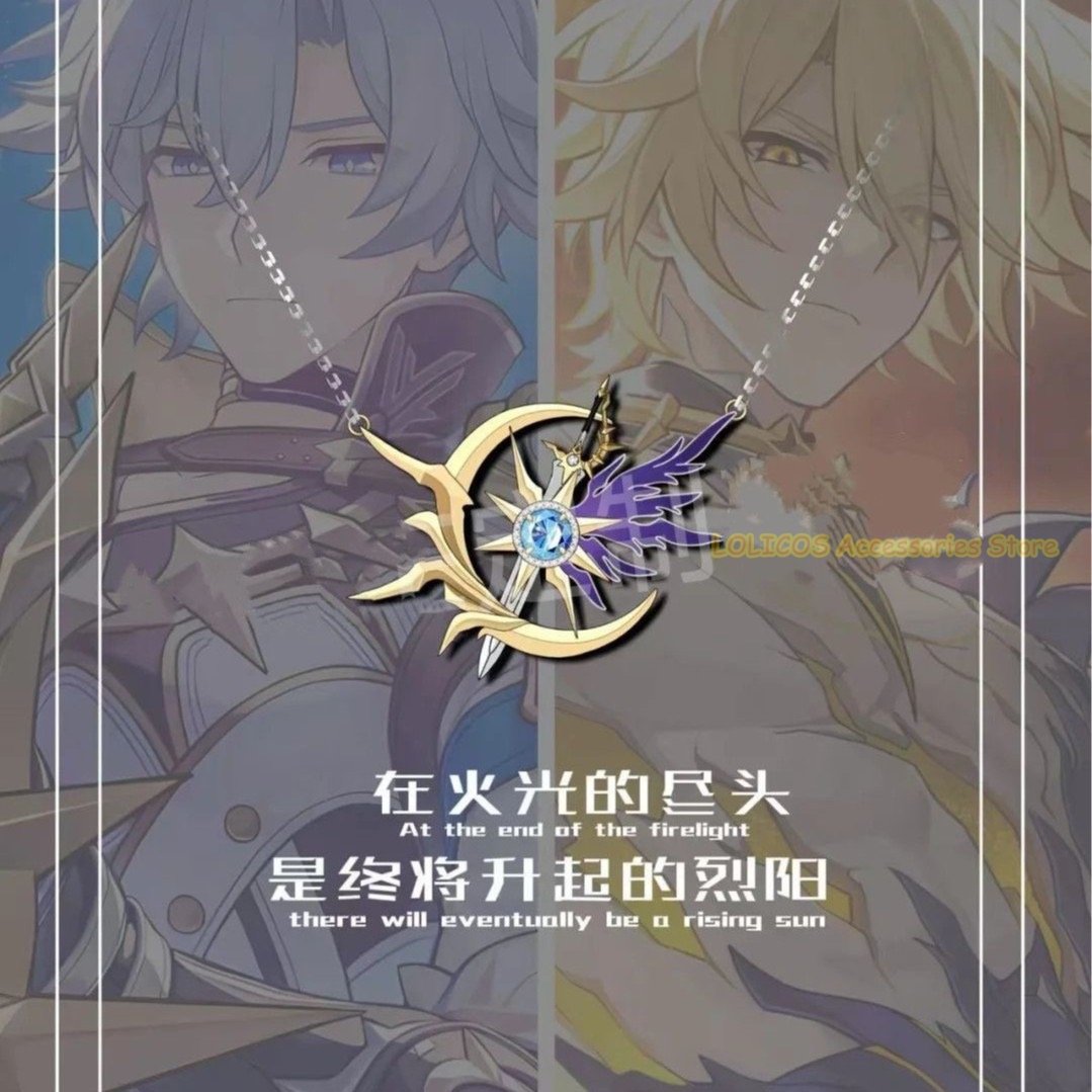 Anime Pendant Necklace - Jogo honkai: star rail phainon pingente