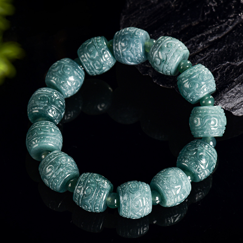 Bracelets - Pulseira de Contas de Jadeíta Birmanesa