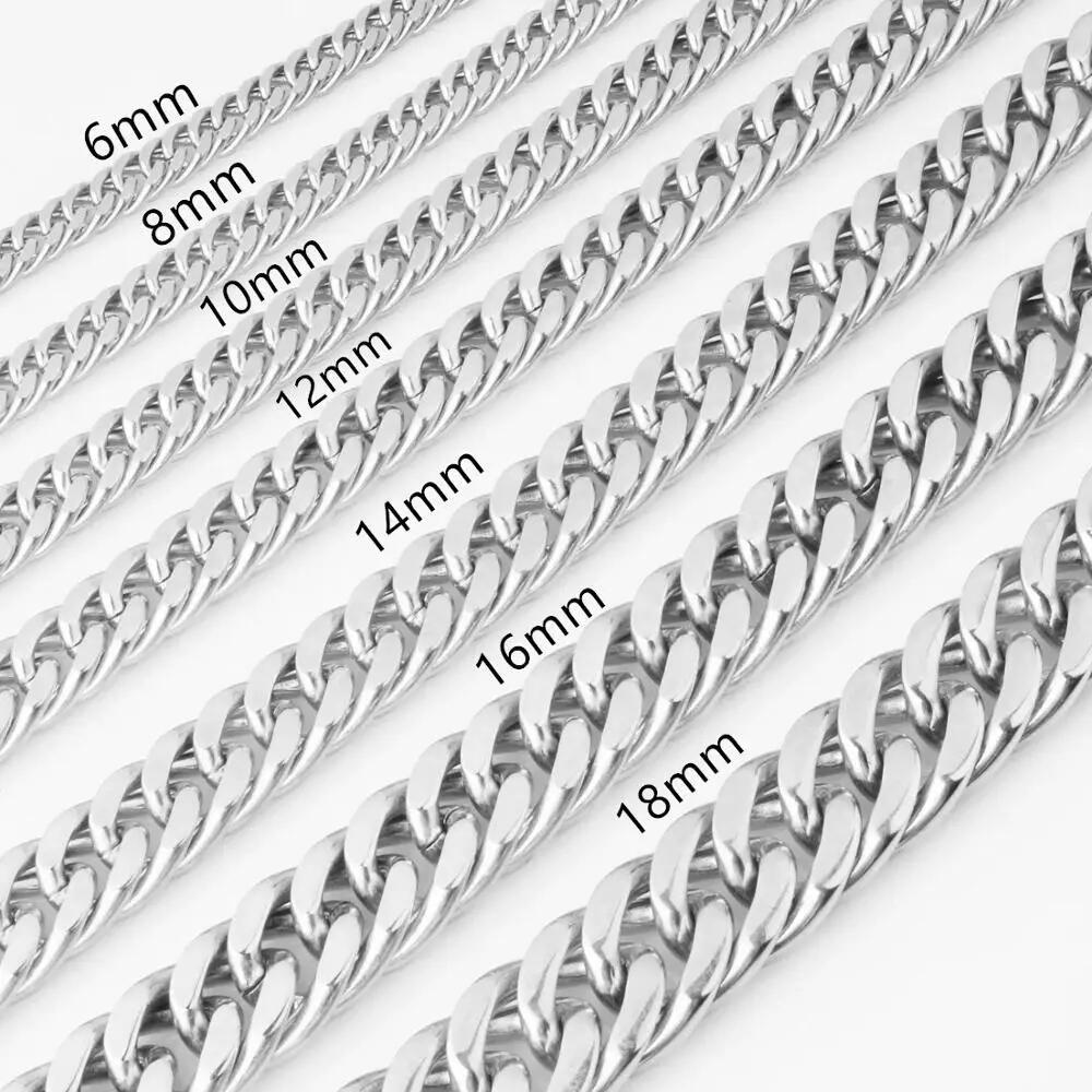 Cuban Link Chain 12Mm - Granny-Men's Cuban Link Chain Necklace, Jóias