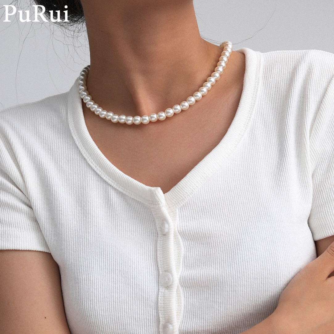 Colar gargantilha de pérolas i - Pearl Choker Necklace Vintage avaliação e preço