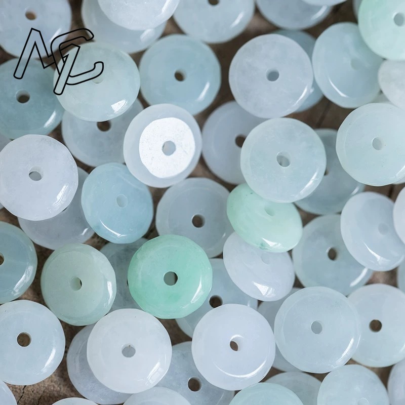 10 Peças de Jade Natural Esmer - Bracelets avaliação e preço