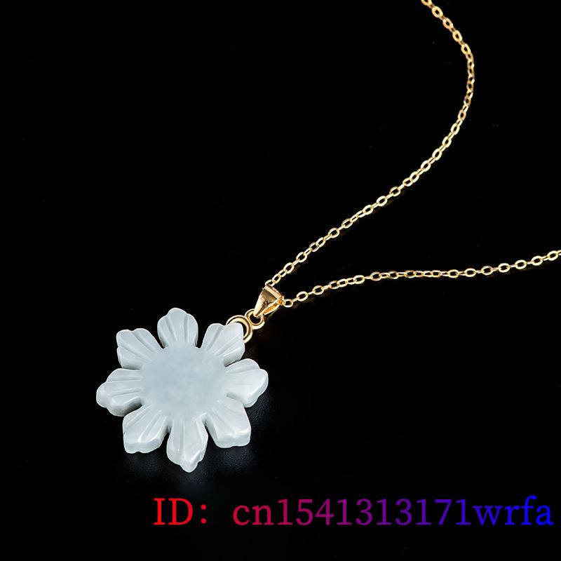 Jadeite Jade Girassol Colar de - Necklaces avaliação e preço