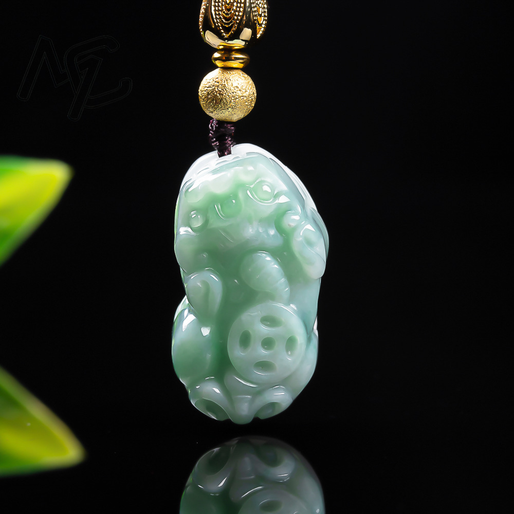 Natural birmanês um esmeralda  - Necklaces avaliação e preço