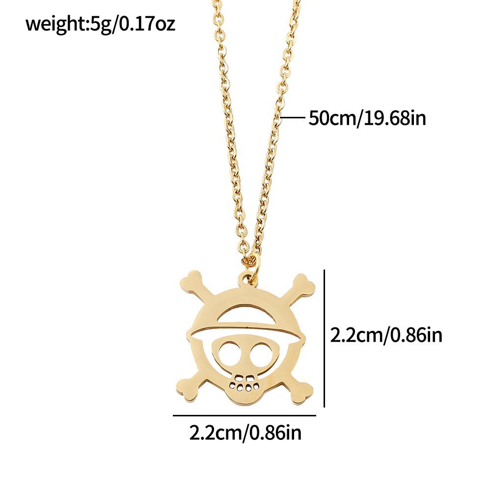 Colar com Pingente Oco de Liga - Anime Pendant Necklace avaliação e preço