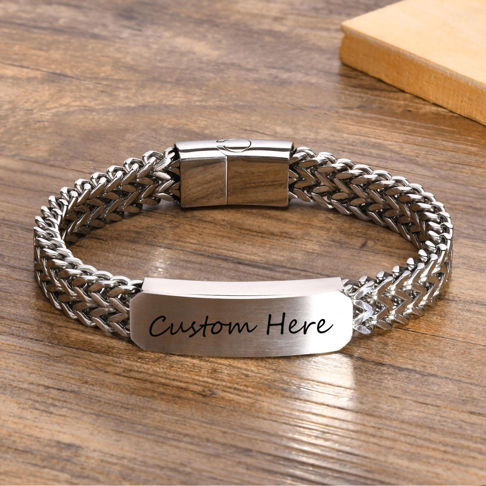 Livre personalize pulseiras de - Cuban Link Chain 12Mm avaliação e preço