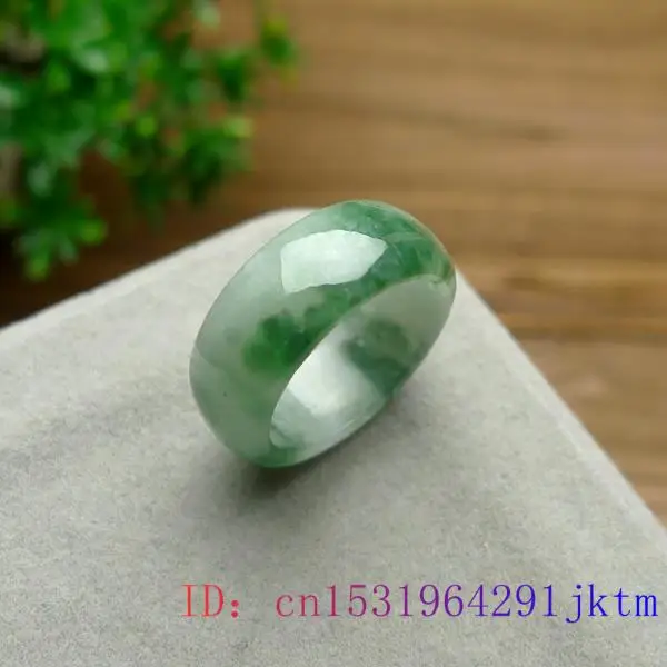 Jade verde anel natural pedra  - Rings avaliação e preço