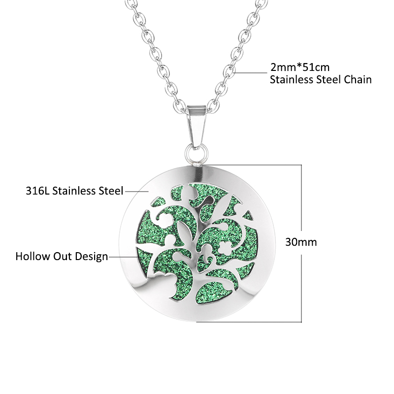 Novo simples aromaterapia difu - Heart Locket Necklace Photo avaliação e preço