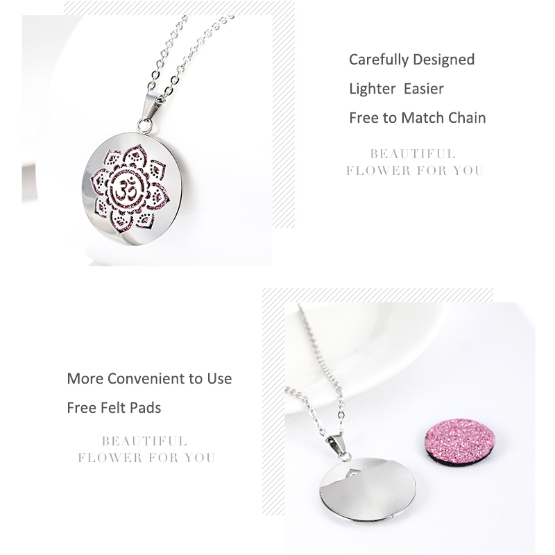 Novo simples aromaterapia difu - Heart Locket Necklace Photo avaliação e preço