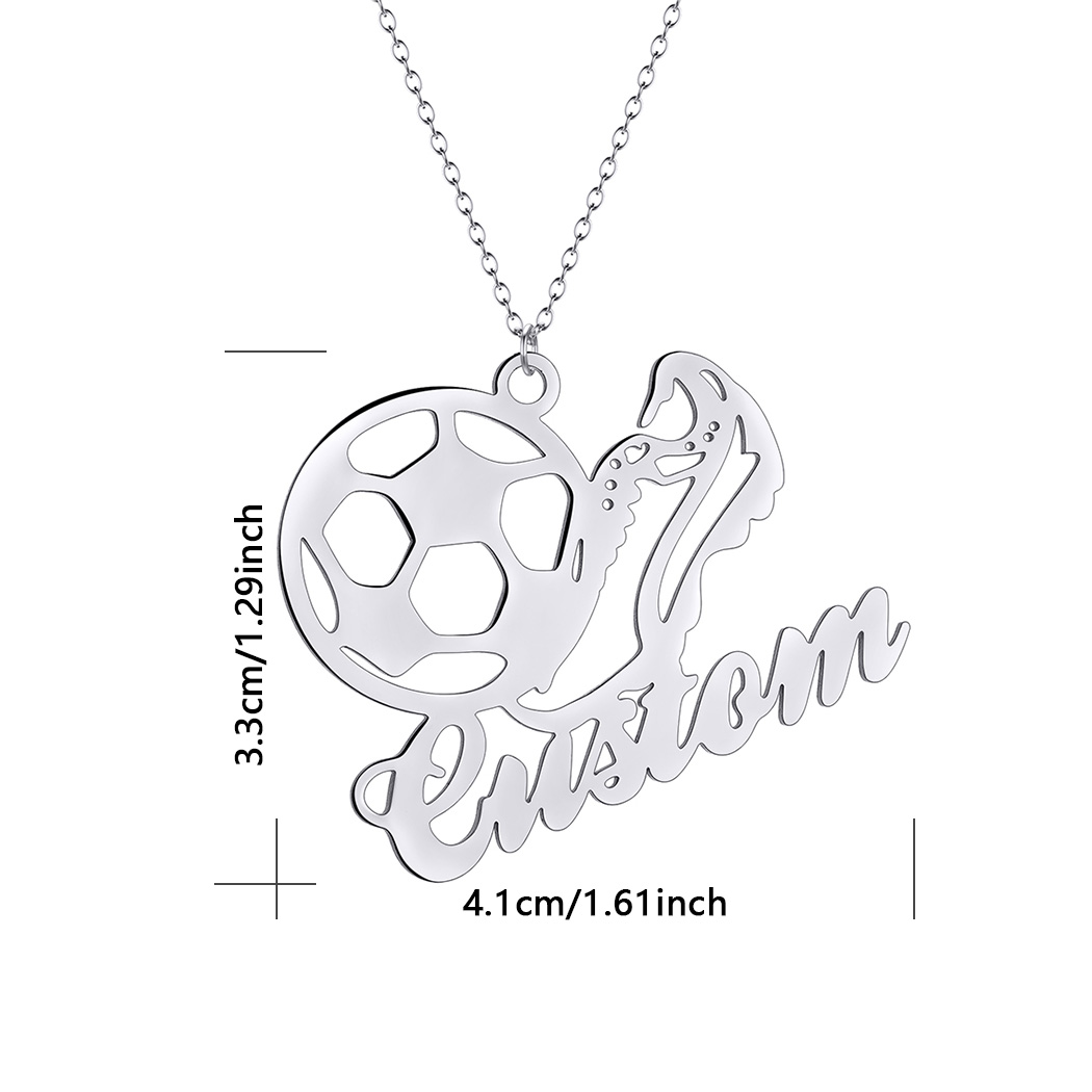 Nome personalizado personaliza - Custom Name Necklace Stainless Steel avaliação e preço