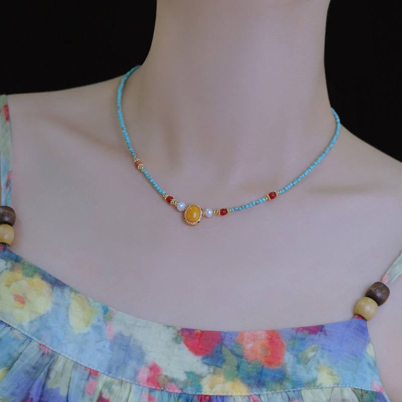 Nova Chegada: Colar Feminino V - Pearl Choker Necklace Vintage avaliação e preço