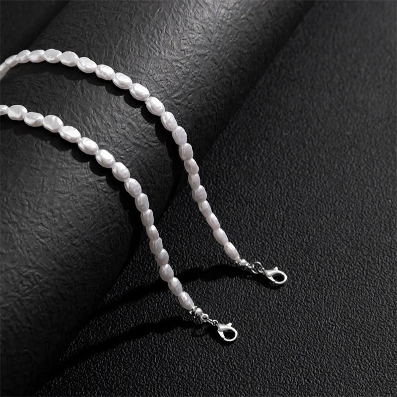 Nova moda simples imitação de  - Pearl Choker Necklace Vintage avaliação e preço
