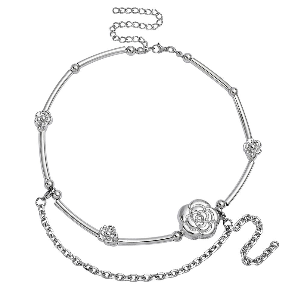 Colar Gargantilha Camélia Esti - Layered Pendant Necklace Aesthetic avaliação e preço