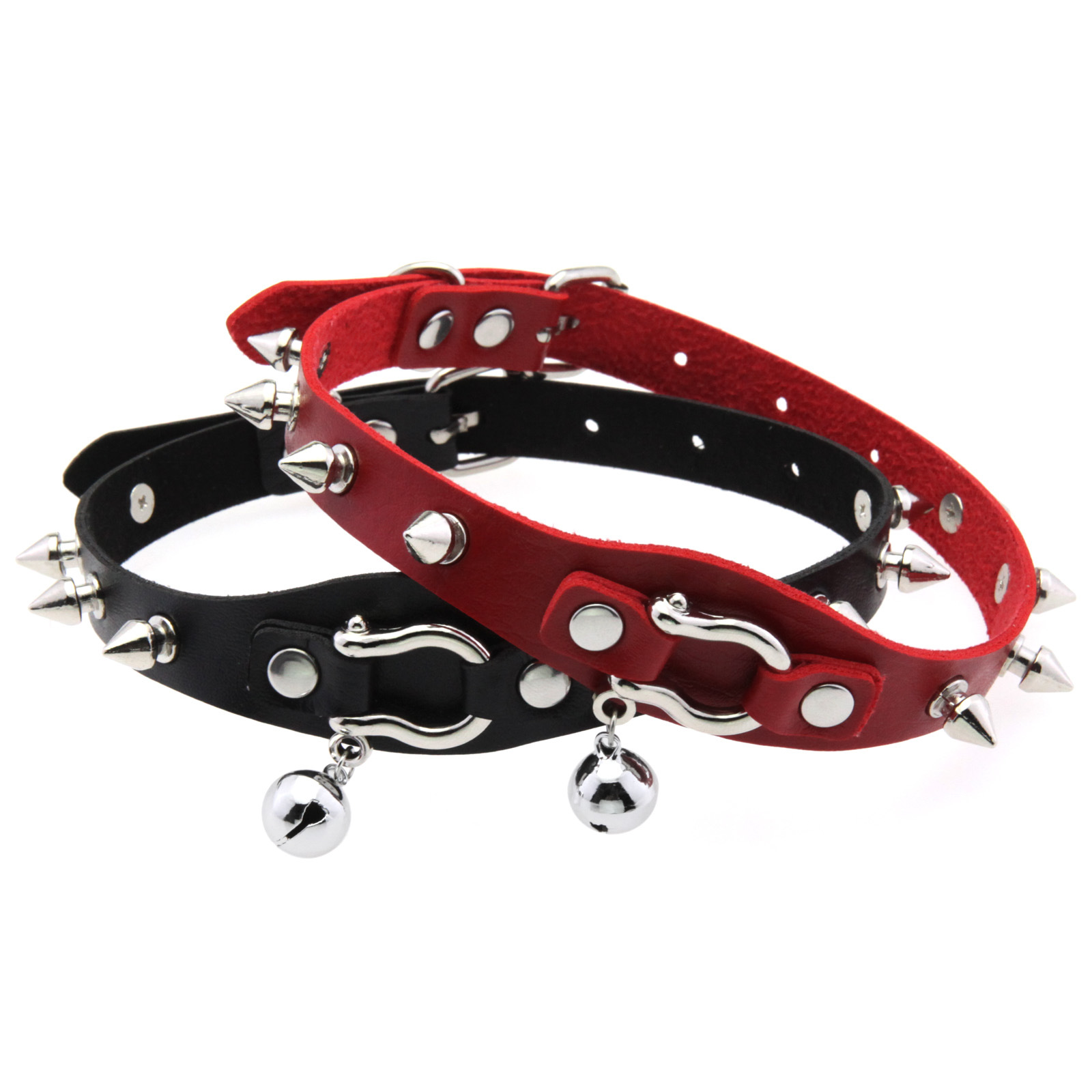 Preto pico gargantilha colar r - Goth Punk Spike Choker avaliação e preço