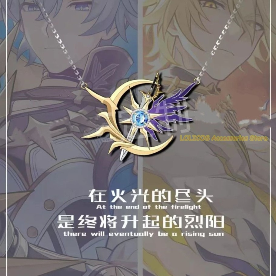 Jogo honkai: star rail phainon - Anime Pendant Necklace avaliação e preço