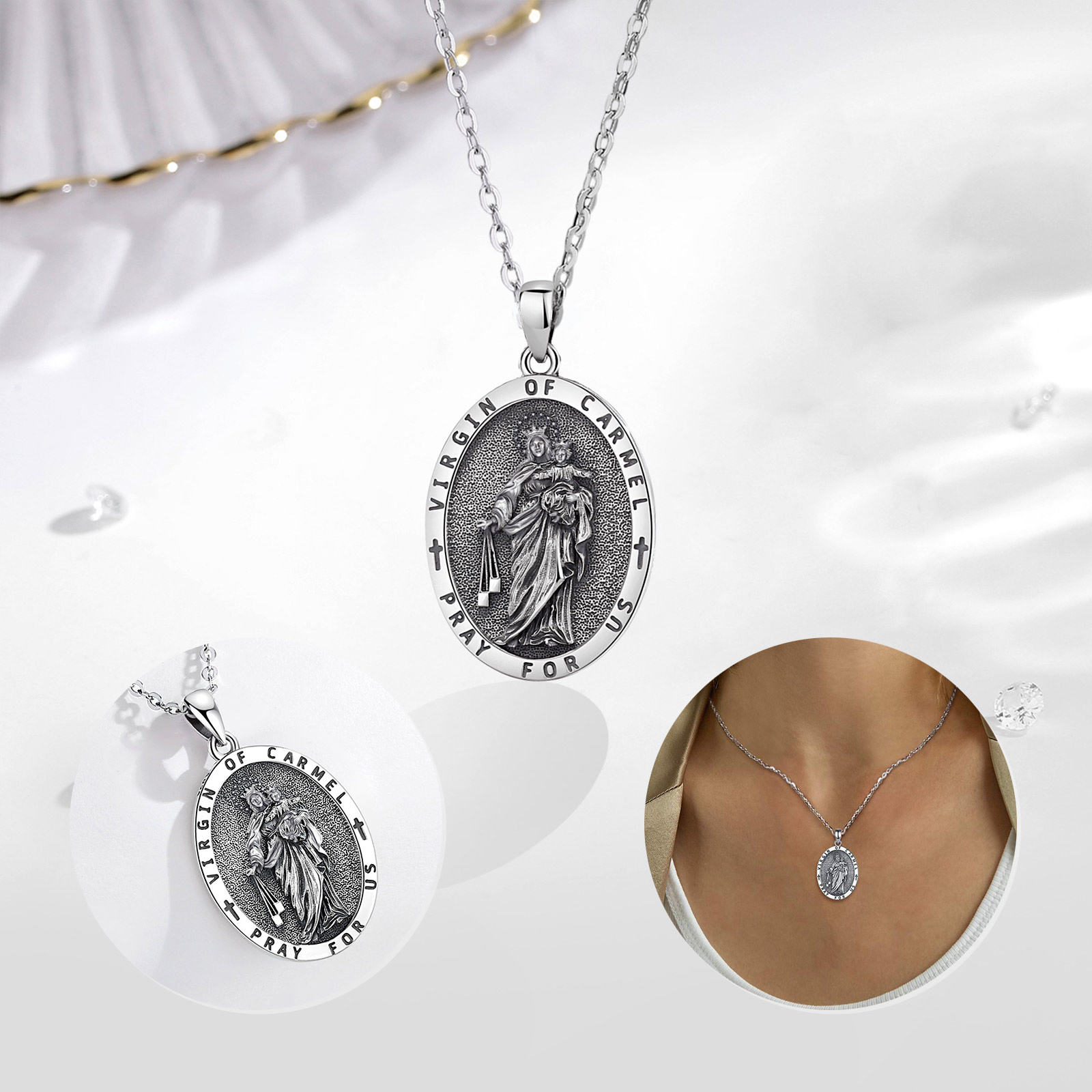 Eudora 925 prata esterlina vir - 925 Sterling Silver Chain Necklace Men avaliação e preço