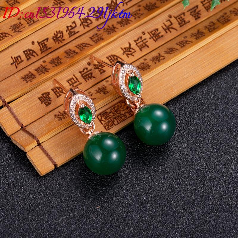 Brincos naturais do grânulo do - Earrings avaliação e preço